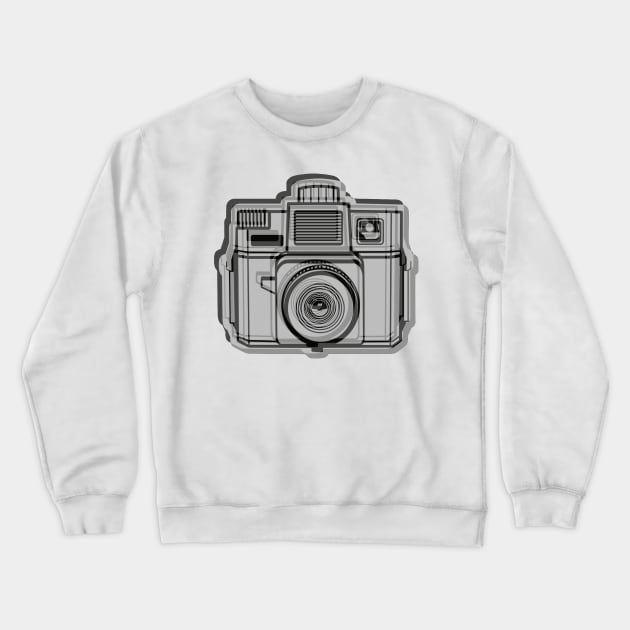 I Still Shoot Film Holga Logo - Black Crewneck Sweatshirt by istillshootfilm